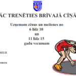 Nāc trenēties brīvajā cīņā