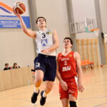 Uzvara Latvijas reģionālajā basketbola līgas spēlē