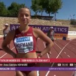 Anna Gabriela Hofmane startē septiņcīņas sacensībās Eiropas vieglatlētikas U18 čempionātā